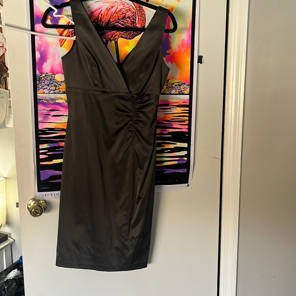 grey dress